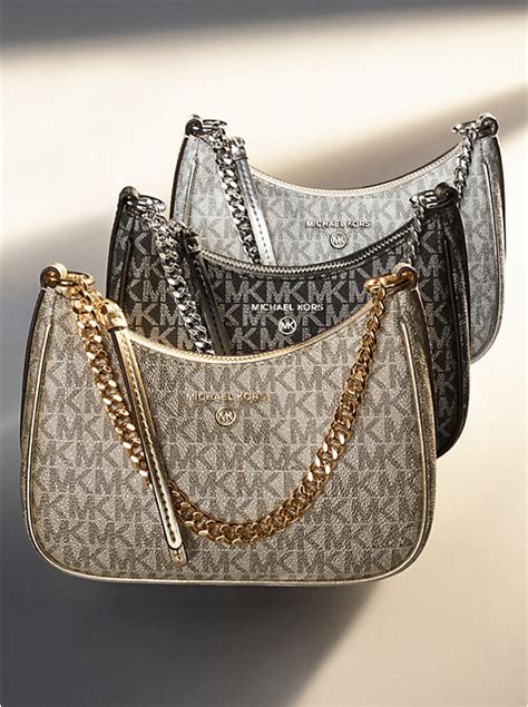 michael kors jet set chain pouchette vanilla|Jet Set Charm Small Logo Pochette .